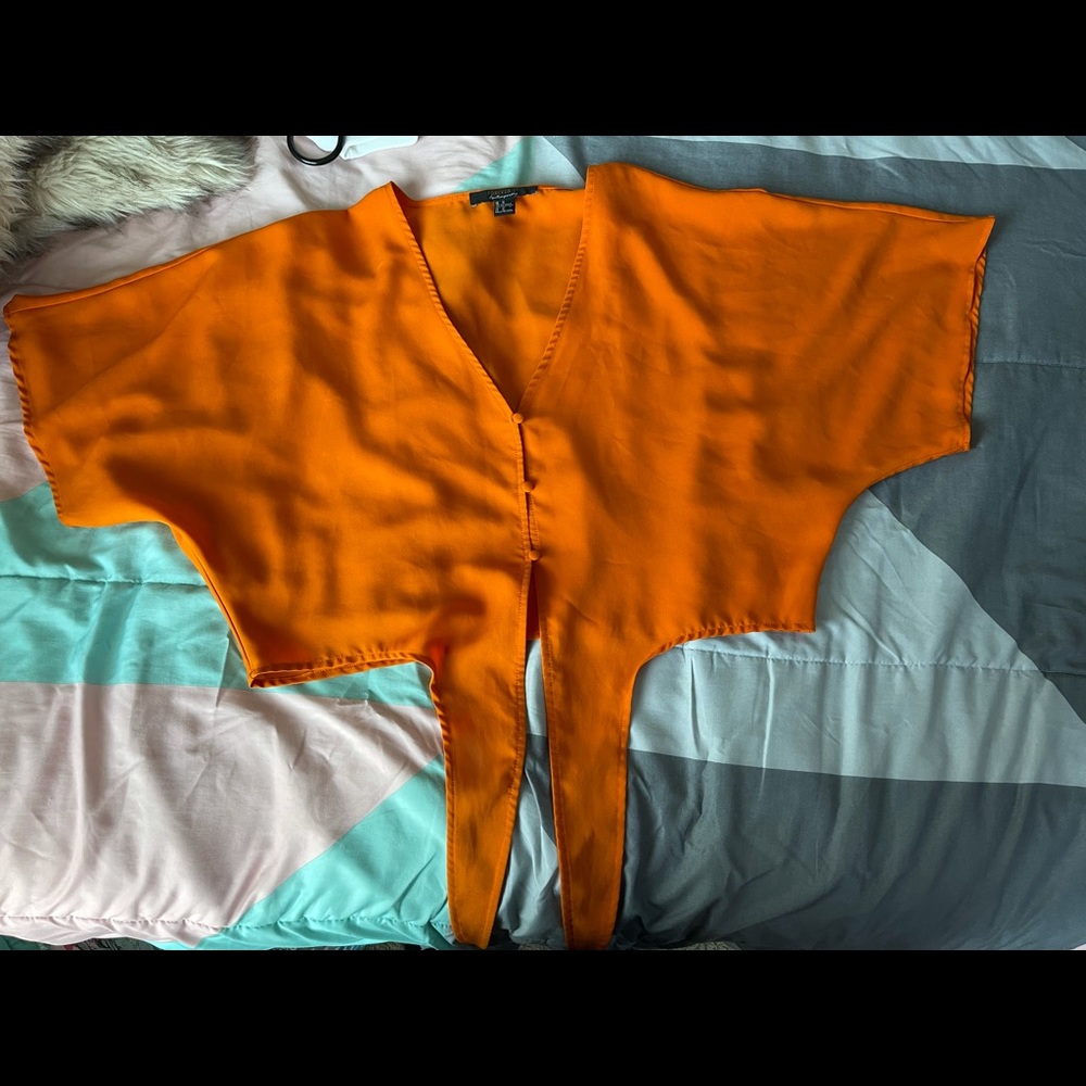 Forever 21 Cape orange top